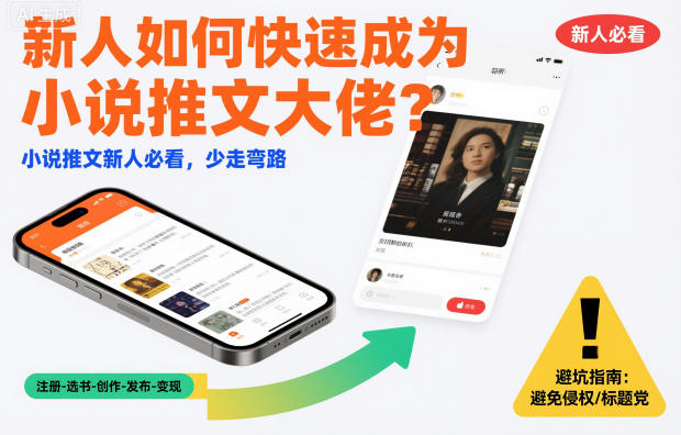 新人如何快速成为小说推文大佬？小说推文新人必看，少走弯路-最全资源库