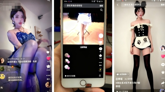 11月最新抖音快手美女起号技术，抖音素材混剪+快手搬运二创-最全资源库