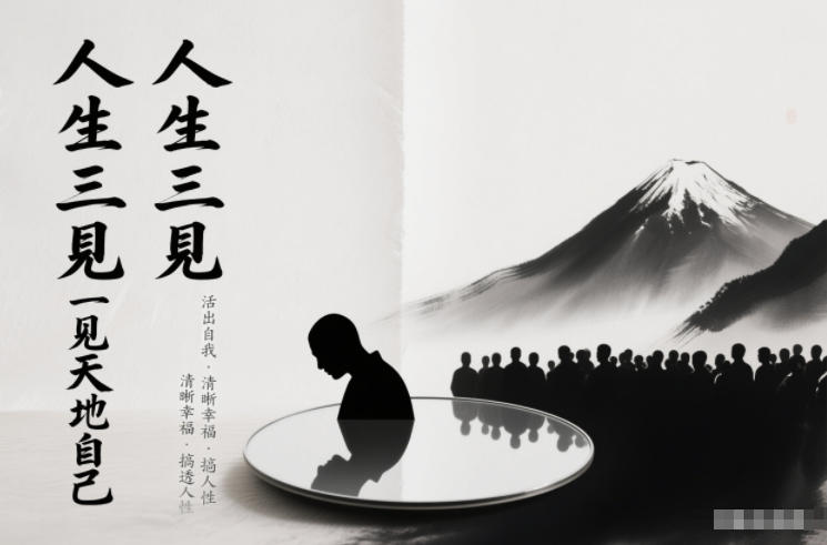 人生三见一见天地见众生见自己，活出自我拥有清晰幸福人生，搞透人性-最全资源库