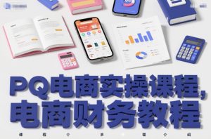 PQ电商实操课程，电商财务教程-最全资源库