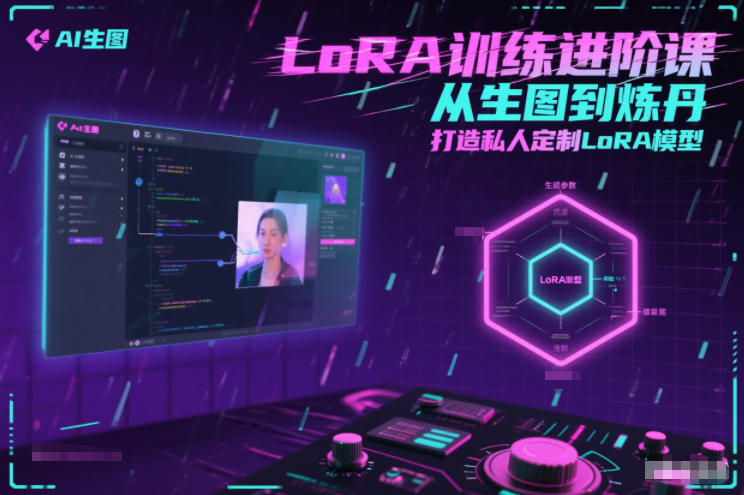 LoRA训练进阶课，从生图到炼丹，打造私人定制LoRA模型-最全资源库
