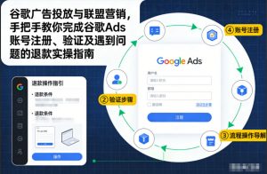 谷歌广告投放与联盟营销，手把手教你完成谷歌Ads账号注册、验证及遇到问题的退款实操指南-最全资源库