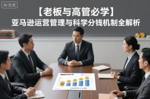 【老板与高管必学】亚马逊运营管理与科学分钱机制全解析-最全资源库