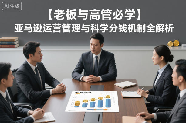 【老板与高管必学】亚马逊运营管理与科学分钱机制全解析-最全资源库