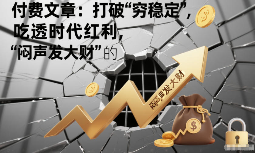 付费文章：打破“穷稳定”，吃透时代红利，“闷声发大财”的终极真谛-最全资源库