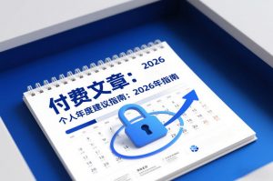 付费文章：个人年度建议指南：2026年指南-最全资源库