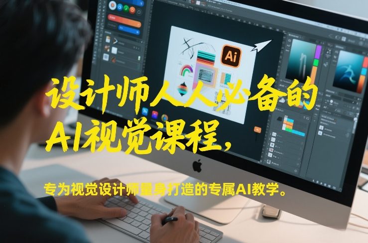设计师人人必备的AI视觉课程，专为视觉设计师量身打造的专属AI教学-最全资源库