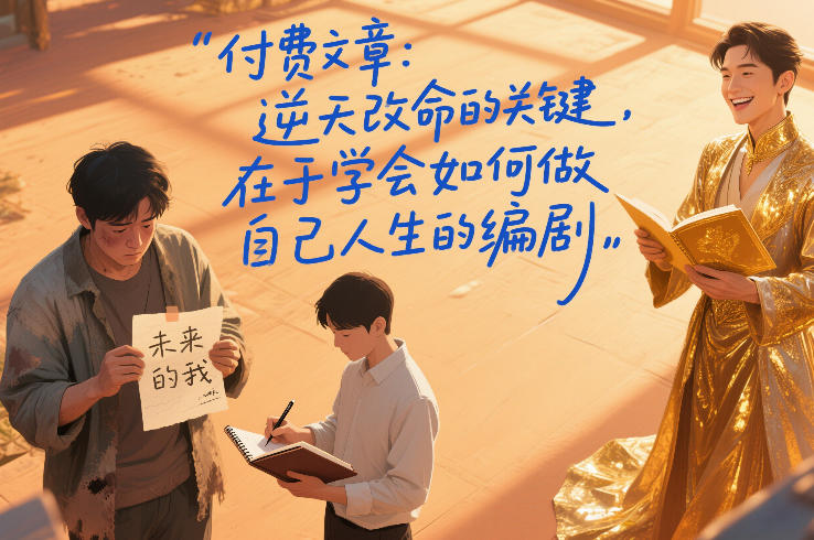 付费文章：逆天改命的关键，在于学会如何做自己人生的编剧-最全资源库