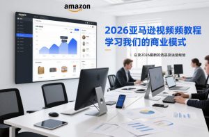 2026亚马逊视频教程，学习我们的商业模式，以及2026最新的选品及运营经验-最全资源库