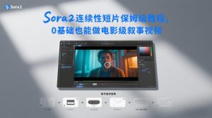 Sora2连续性短片保姆级教程，0基础也能做电影级叙事视频-最全资源库