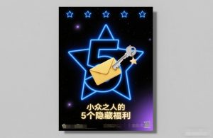 付费文章：小众之人的5个隐藏福利-最全资源库