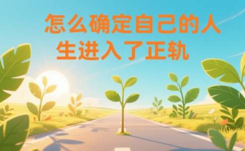 某公众号付费文章：怎么确定自己的人生进入了正轨？-最全资源库