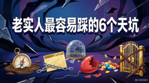 付费文章:老实人最容易踩的6个天坑-最全资源库