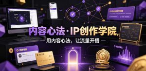 内容心法·IP创作学院，用内容心法，让流量开悟-最全资源库